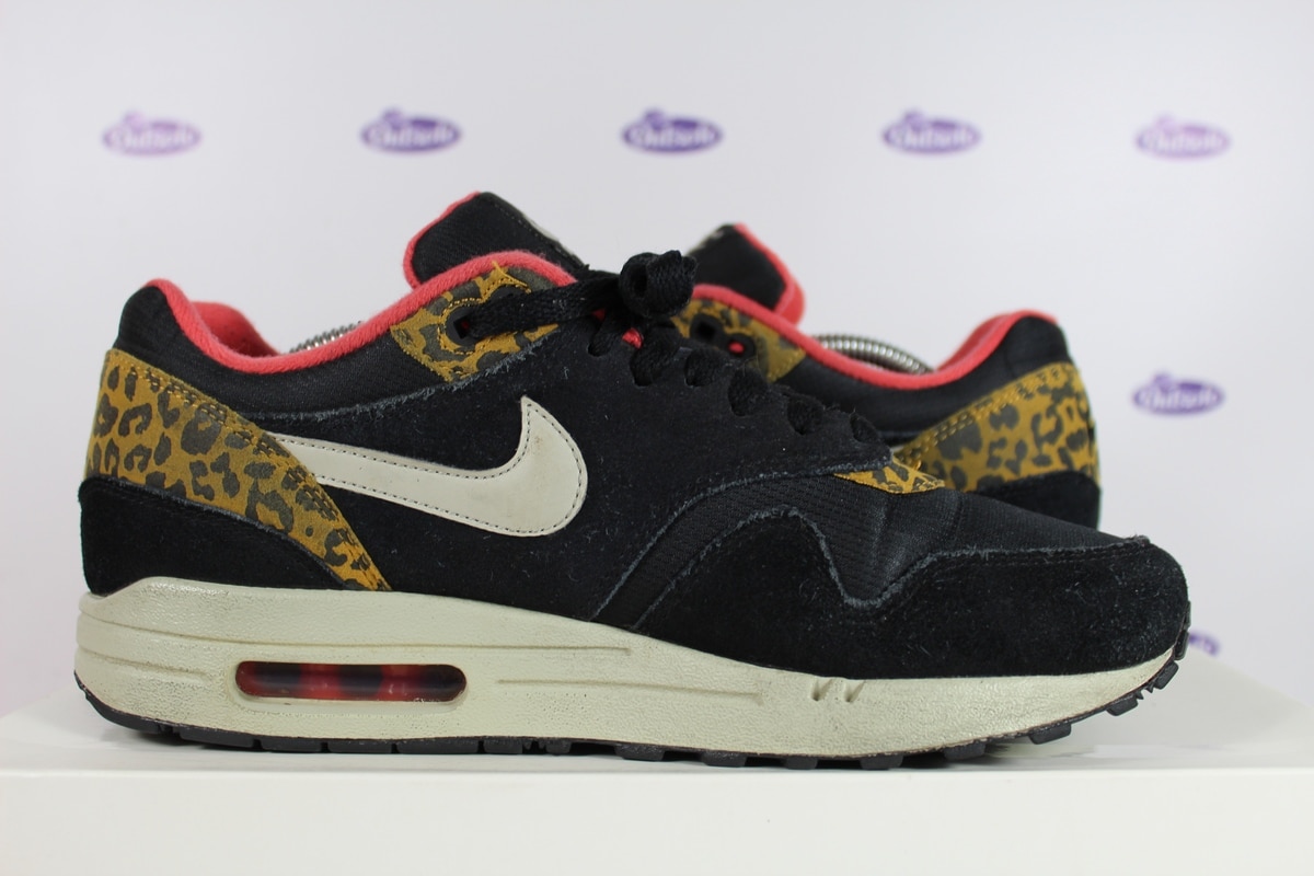 pecho Odia Tratamiento Nike Air Max 1 Black Leopard • ✓ In stock at Outsole