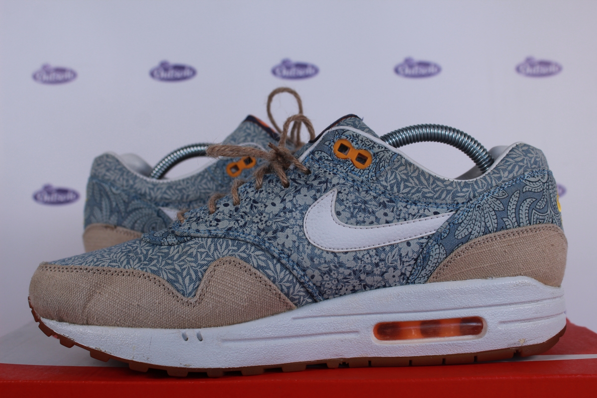 Chillido Separar Piquete Nike Air Max 1 Liberty QS Blue Recall • ✓ In stock at Outsole