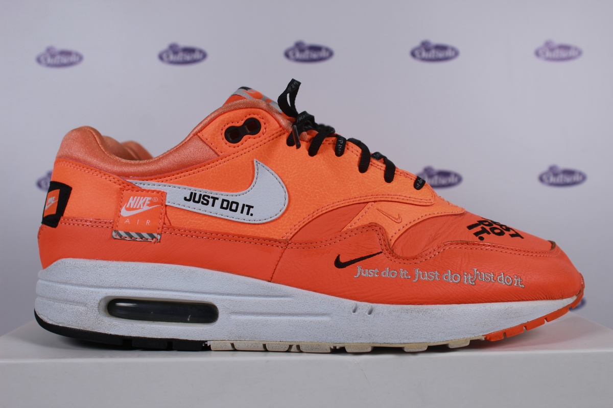 Catastrófico infinito Rechazar Nike Air Max 1 LX Just Do It Orange • ✓ In stock at Outsole