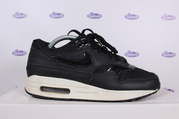 Nike Air Max 1 Black Pattent 38.5 319986 039 (1)