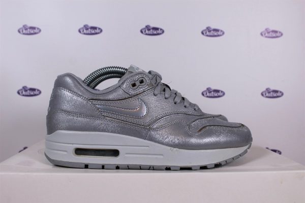 Nike Air Max 1 PRM Metallic Silver 36.5 644398 001 (1)