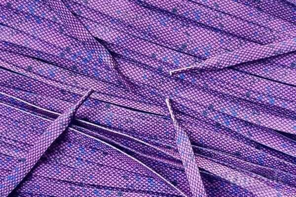 Print laces Snakeskin Purple